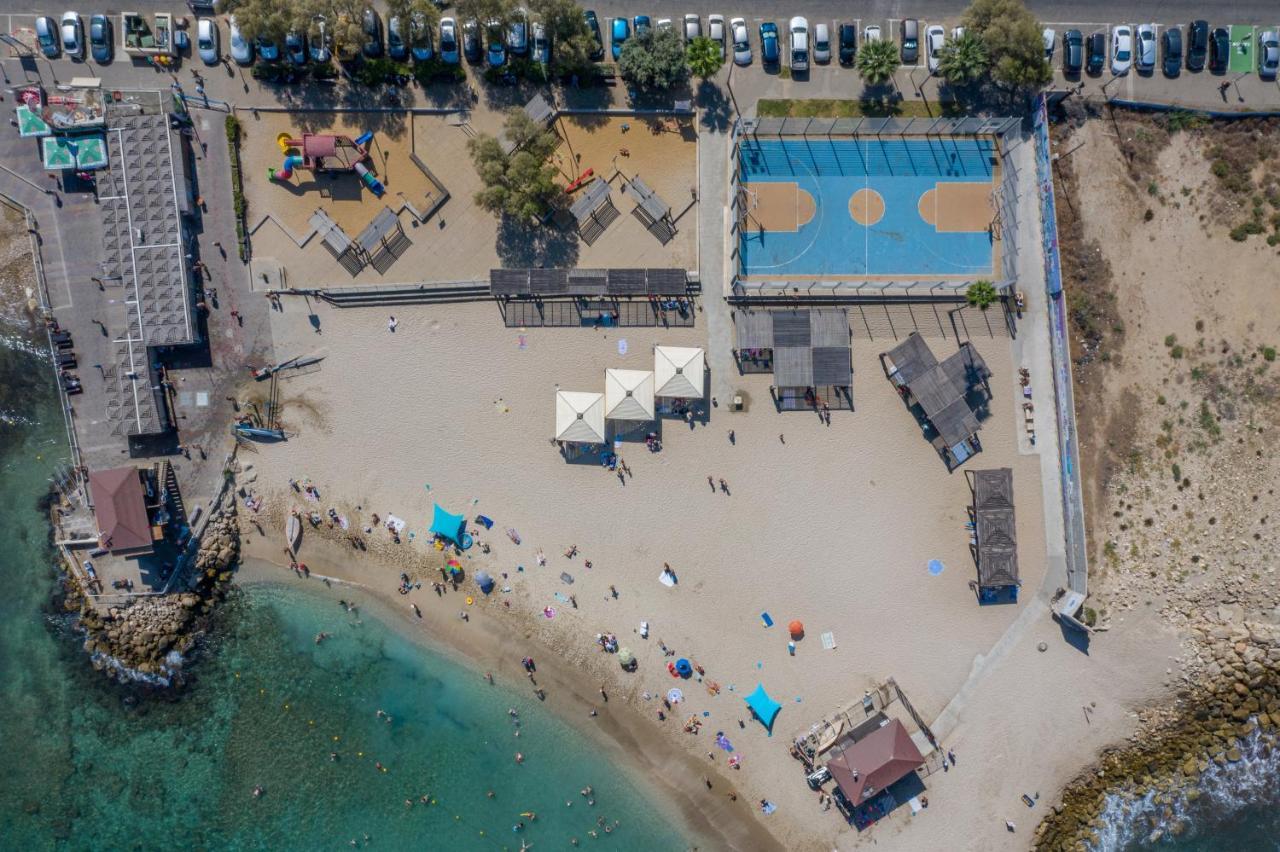 Port City Haifa - Luxury Apartments 50 Mtrs From The Beach Kültér fotó